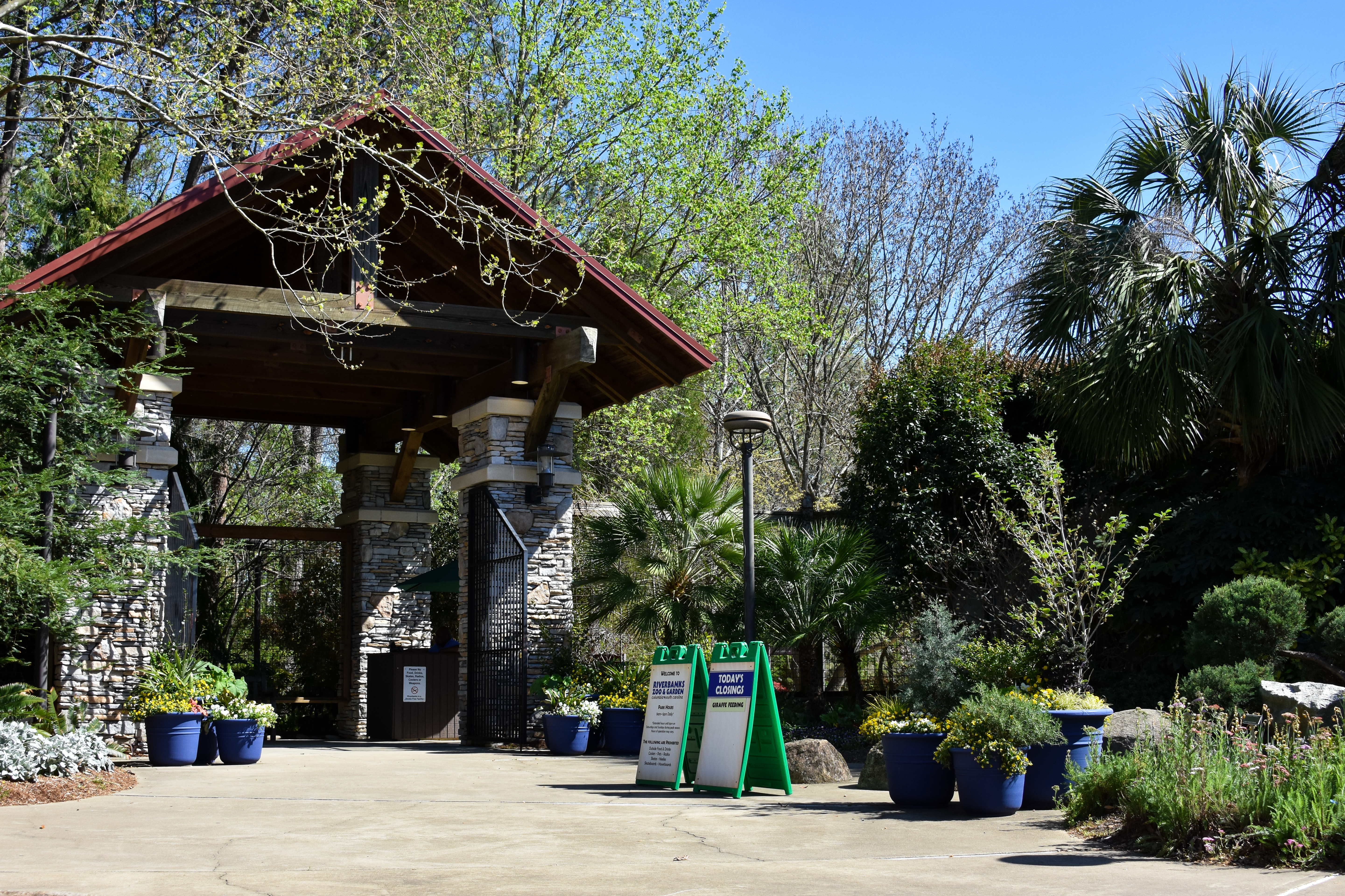 Riverbanks Bontanical Gate