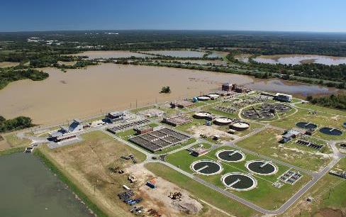 Metro WWTP After the Storm Metro WWTP After the Storm